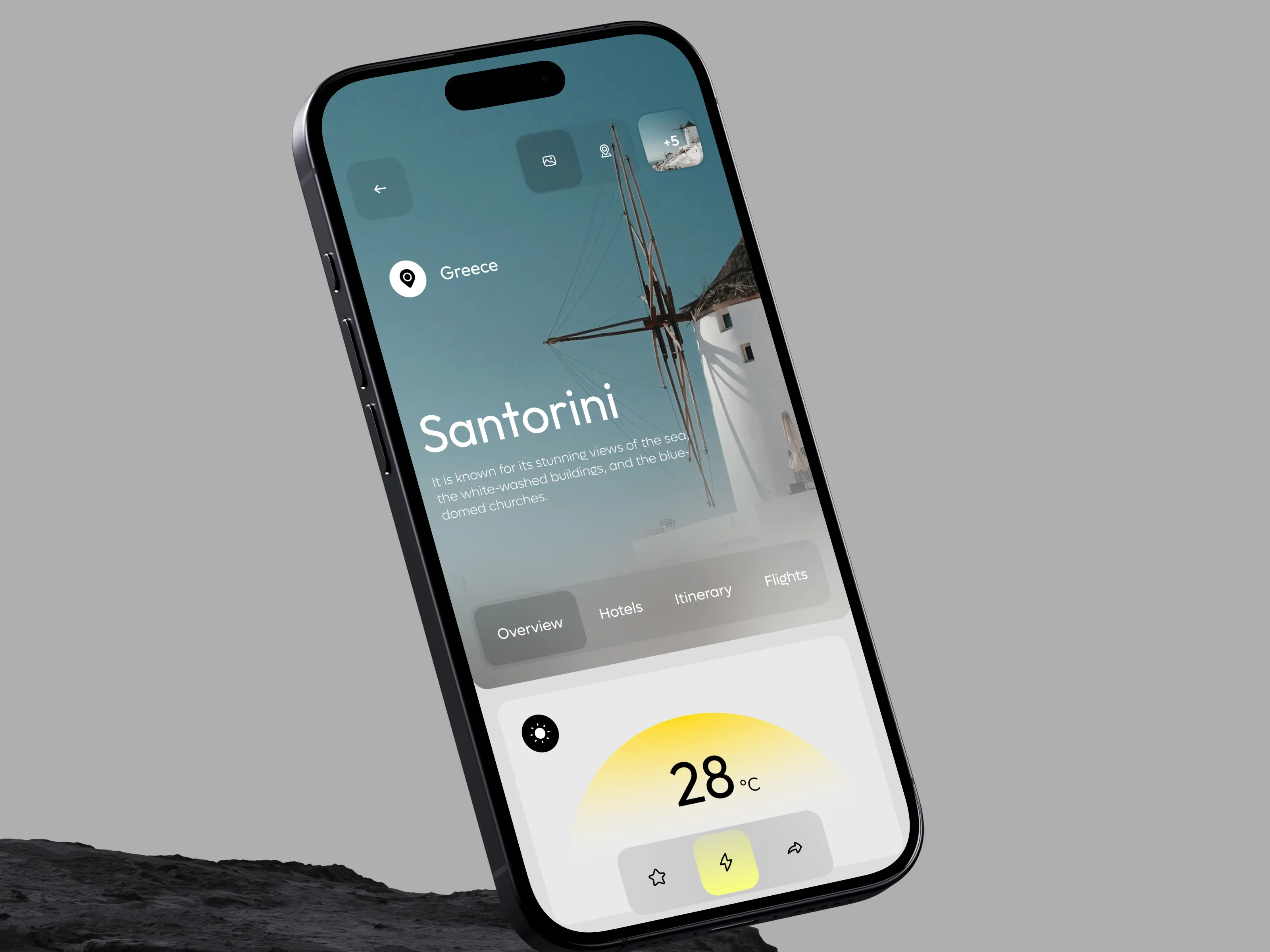 Experiência mobile de planejamento do TripAI